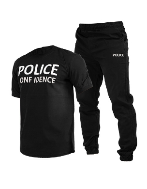 ست تیشرت و شلوار اسپرت لی Police مدل 39145